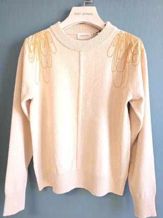 AC SP4402 Beaded Shoulders Top FW25-26