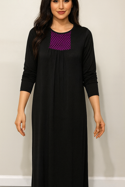 PF NGS830N Smocked Neck Nursing Nightgown  FW25-26