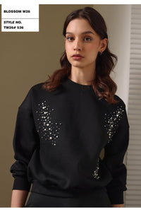 Blossom Scattered Pearl Sweatshirt TW26#536 FW25-26
