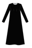 Slimit Smoothing Long Sleeve Shell Slip SLM2591