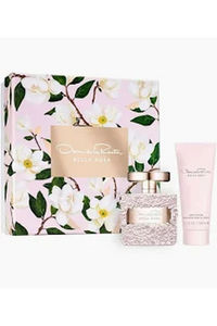 OSCAR BELLA ROSA 2 PC  SET 3.4oz and,3.4oz Body Lotion
