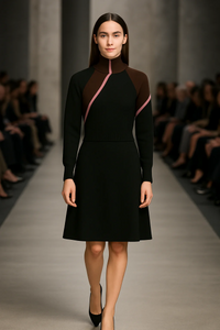 Front Row F25T12 Colorblock Turtle Neck FW25-26