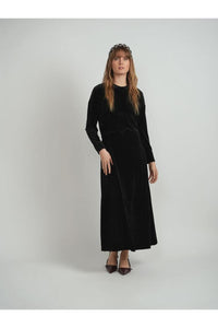 Faves WB5CM1723T Cropped Velour Open Cardigan FW25-26