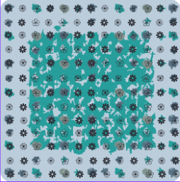 Ahead Tichel 2805 Petal Grid