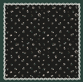 Scarfeena 2589 Sprig Print