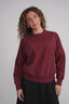 Mood 2322 Triangle Stitch Sweatshirt FW25-26 BURGUNDY 3X