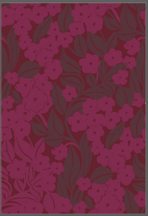 Scarfeena  2598 FLORAL CLUSTERS