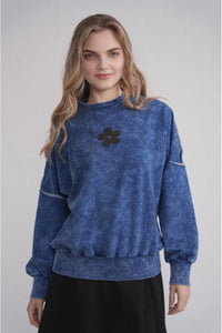 Mood 2610 Acid Wash Dolman Sweatshirt FW25-26