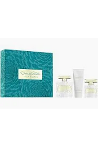 OSCAR BELLA BLANCA 3pc set 3.4 oz,3.4 body lotion and 1 oz