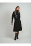Versatile WB5CM1789TE Embroidered Knit Mock Neck Top FW25-26