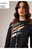 Blossom Scribble Design Top TW26#520 FW25-26