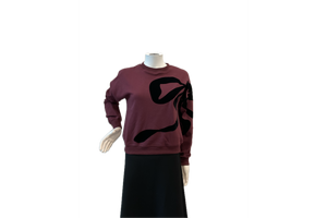 Pierre Balmingo 91H Velvet Bow Sweatshirt Fw25-26