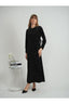 Marjun WB5CM1653DK Printed Velour Maxi Wrap FW25-26