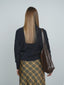 Point F252108  chunky knit v-neck sweater FW25-26