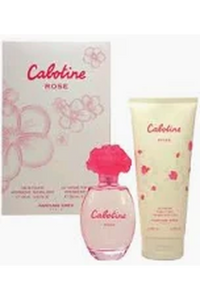 CABOTINE ROSE 2PC SET 3.4 oz and  6.8 body lotion