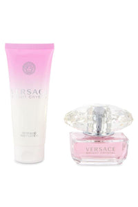 Versace Bright Crystal 2PC Set 1.0 Spray 1.7 Body Lotion.