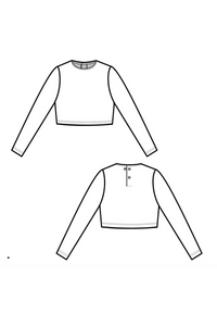 Slimit Long Sleeve Crop Adjustable SLM2608
