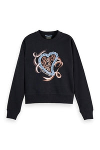 Scotch And Soda U9E00871T Chest artwork relaxed sweatshirt  FW25-26