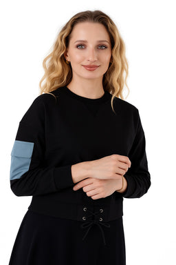 AC SP4663 Colorblock utility sweatshirt FW25-26