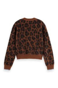 Scotch And Soda U9B01032T Fuzzy jacquard pullover FW25-26